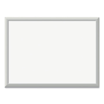 U Brands Magnetic Dry Erase Board With Aluminum Frame, 24 X 18, White Surface, Silver Frame freeshipping - TVN Wholesale